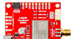 Tarjeta breakout GNSS RTK Quadband con módulo LG290P